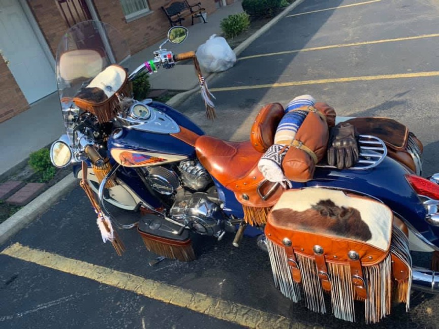 Todd's bike - Native American Motorcycle